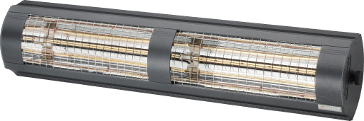 Solamagic Eco+ Pro 2800W infrarød terrassevarmer m/beslag - antracit
