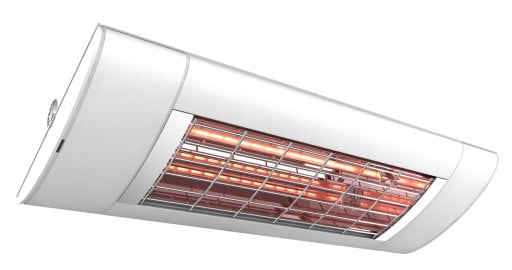 Solamagic S1 Premium 2000W infrarød terrassevarmer - hvid