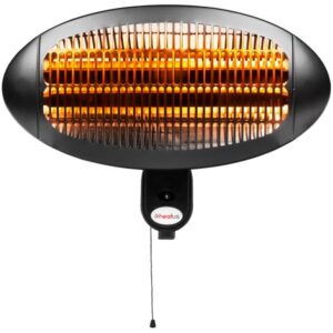 Heatus Terrassevarmer vægmonteret 50x16x36cm